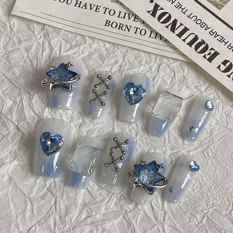 Neon Sign Party - 10pcs Dreamy Light Blue Press -