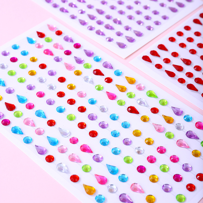 Hot Selling Teardrop Face Gems - Event Party ulasan dan harga