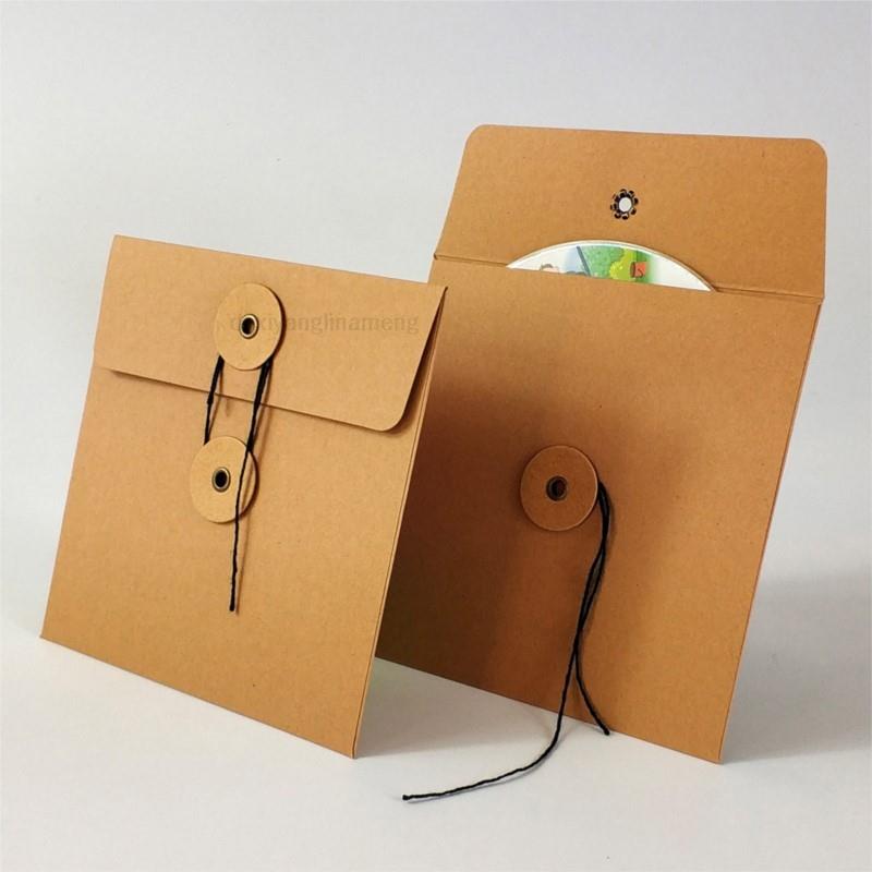 50pcs 13x13cm 250gsm Kraft DVD - Event Party ulasan dan harga