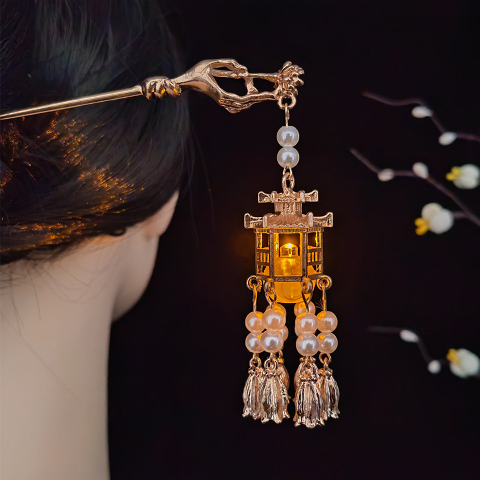 Retro Chinese Style Hair Stick - Neon Sign Party ulasan dan harga