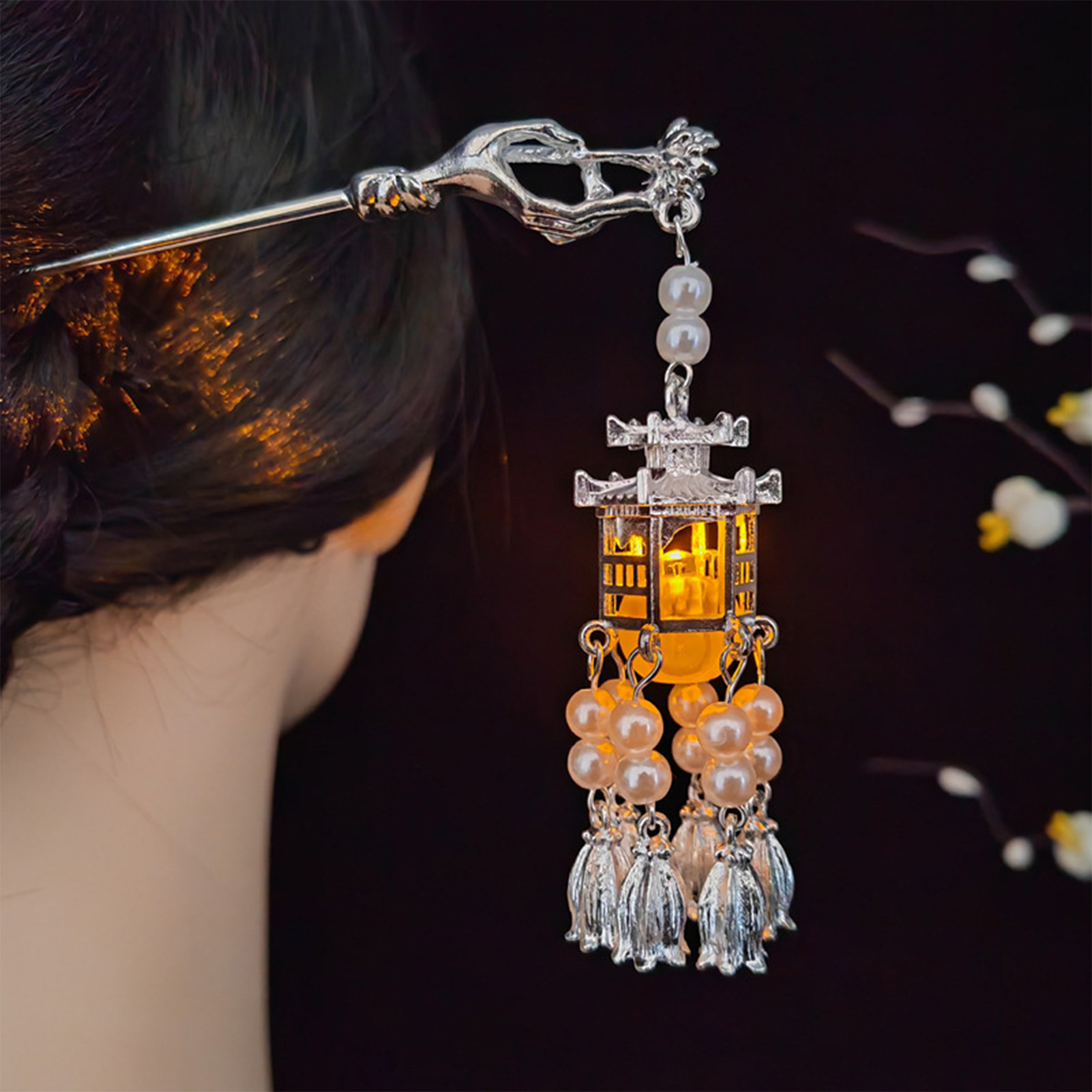 Retro Chinese Style Hair Stick - Neon Sign Party ulasan dan harga