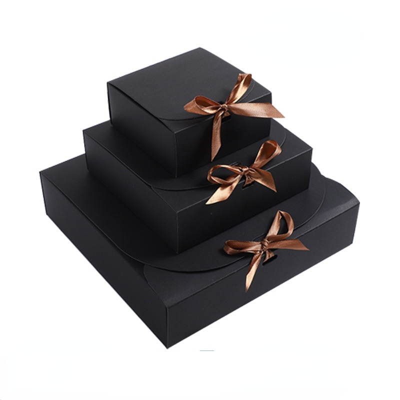 10/20/50pcs Square Kraft Paper - Event Party Box ulasan dan harga