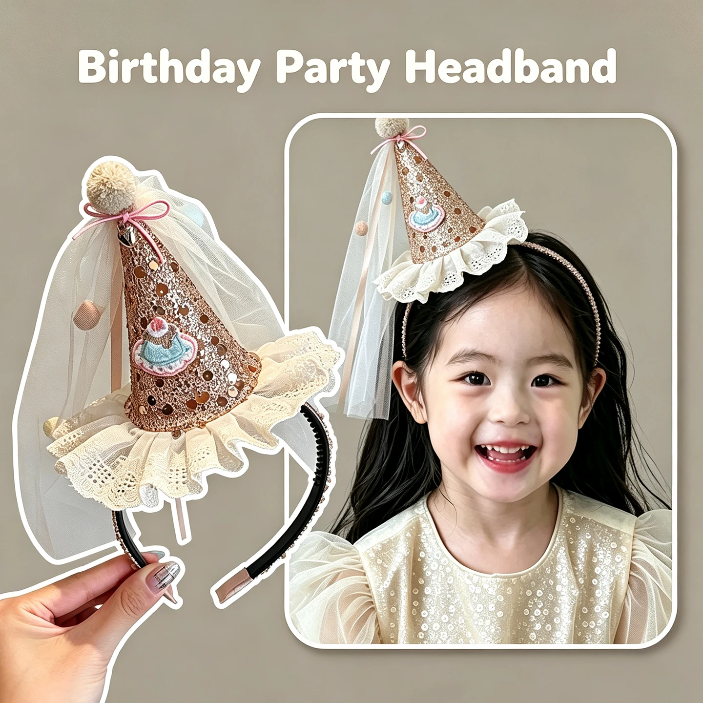 Kids Birthday Party Cone Hat H - Party Hat Cone ulasan dan harga