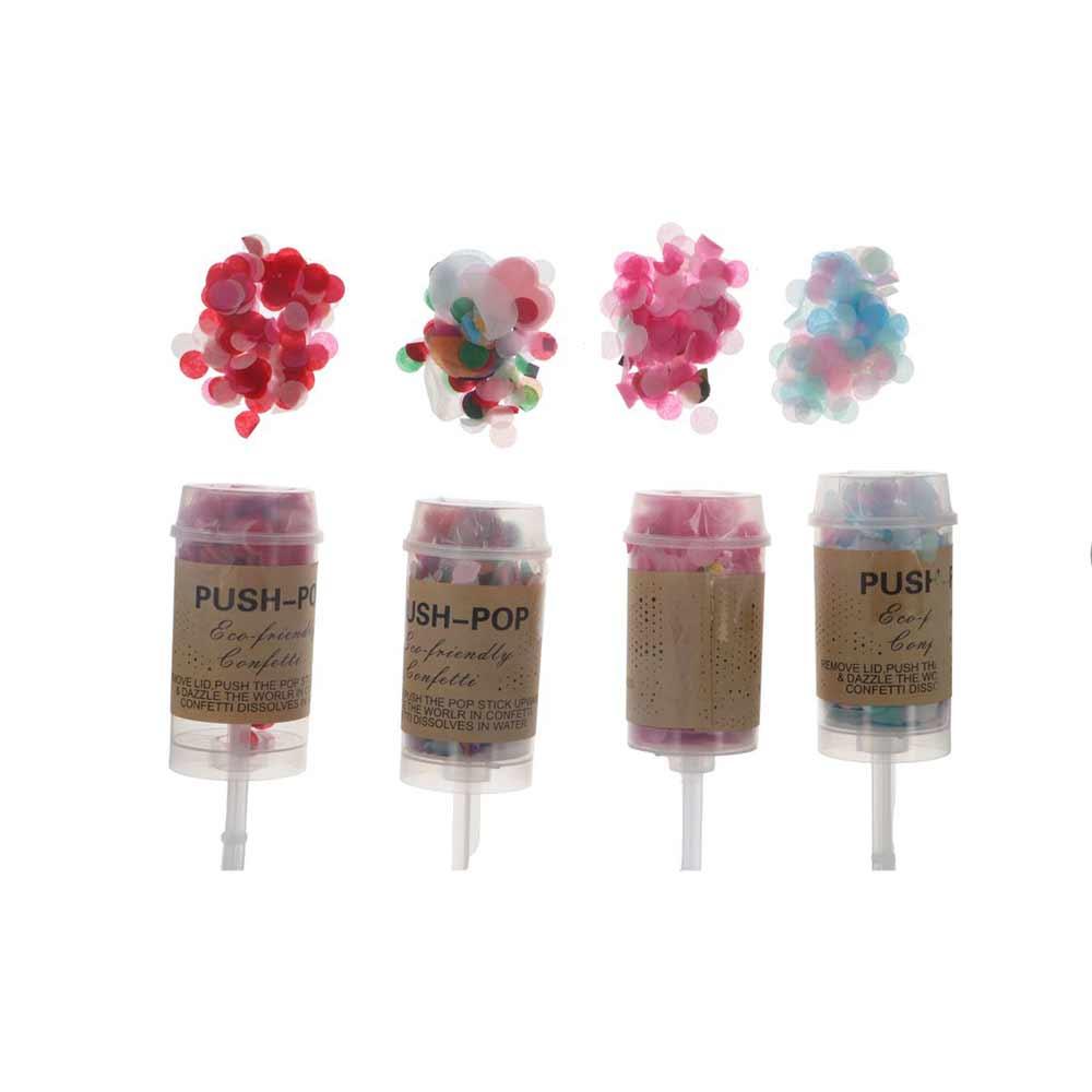 Colorful Pastel Bridal Shower  - Confetti Cannon Tube ulasan dan harga