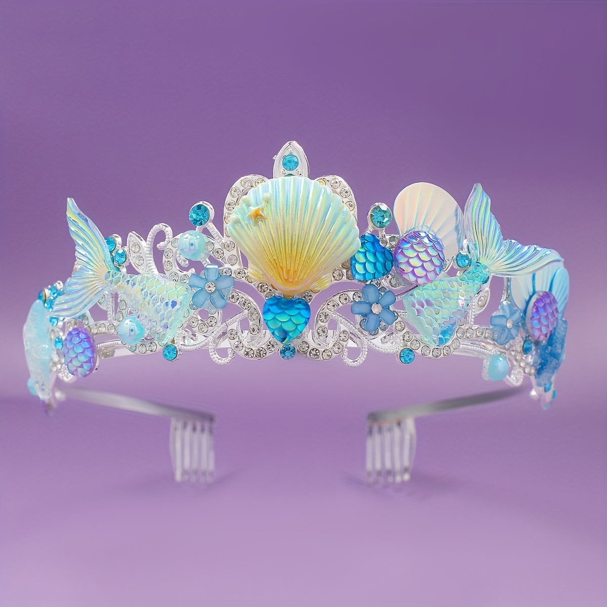 2025 New Mermaid Hair Comb Cro - Event Party ulasan dan harga