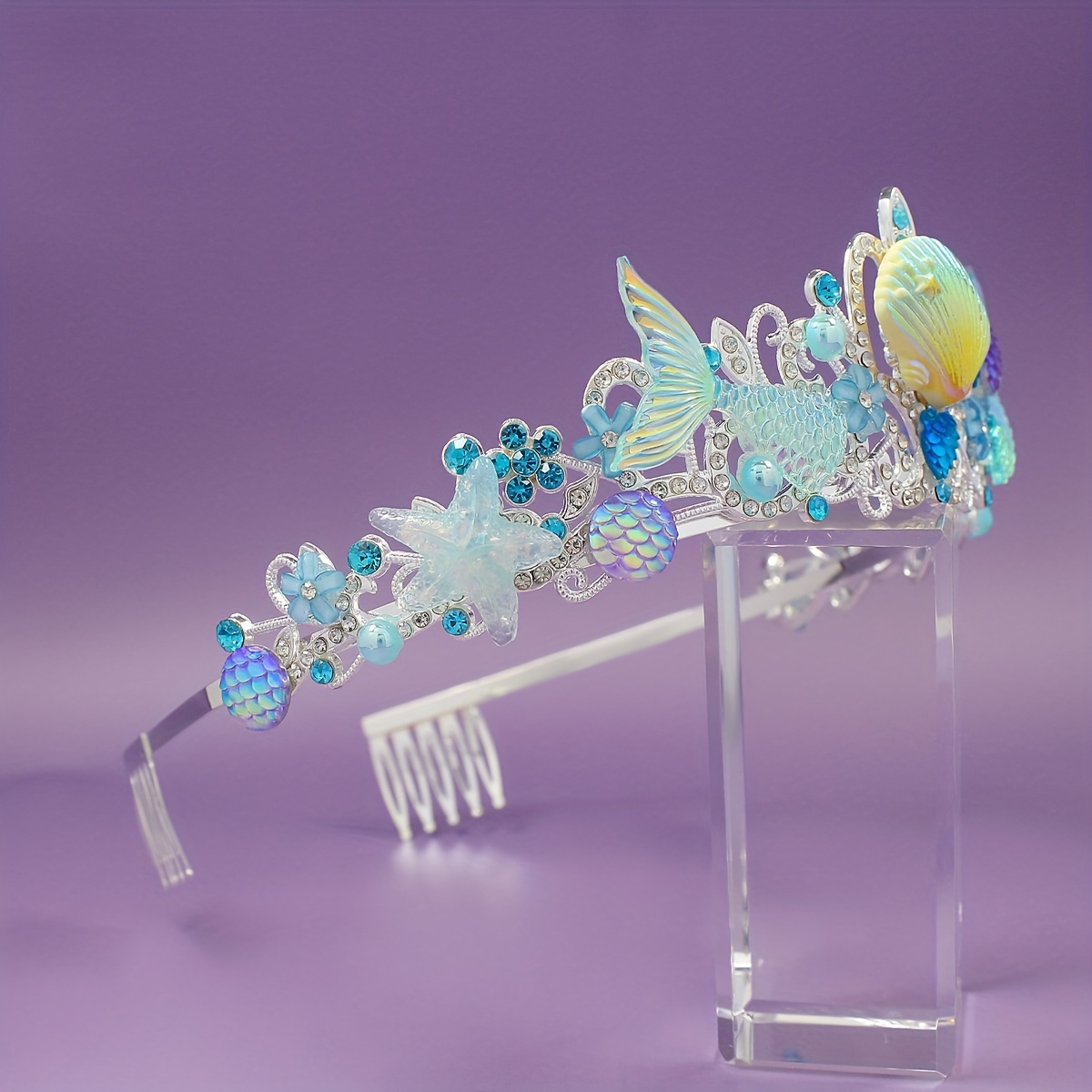 2025 New Mermaid Hair Comb Cro - Event Party ulasan dan harga